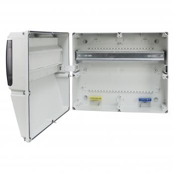 Preview: Stromverteiler Leergehäuse IP66 - 18 Module